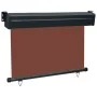 Brown balcony side awning 85x250 cm by , Umbrellas - Ref: Foro24-48411, Price: 55,93 €, Discount: %