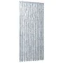 White and gray chenille mosquito net curtain 100x220 cm by vidaXL, Mosquito nets for windows - Ref: Foro24-284281, Price: 65,...