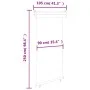 Cream-colored balcony side awning 105x250 cm by , Umbrellas - Ref: Foro24-48413, Price: 68,15 €, Discount: %
