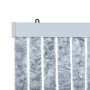 White and gray chenille mosquito net curtain 100x220 cm by vidaXL, Mosquito nets for windows - Ref: Foro24-284281, Price: 65,...