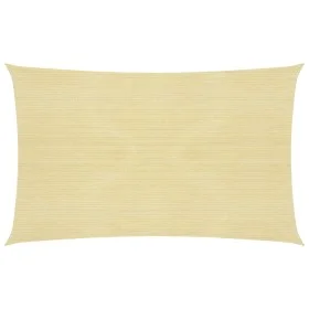 Beige HDPE sail shade 160 g/m² 2.5x5 m by , Umbrellas - Ref: Foro24-311126, Price: 35,77 €, Discount: %