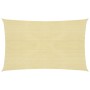 Beige HDPE sail shade 160 g/m² 2.5x5 m by , Umbrellas - Ref: Foro24-311126, Price: 31,58 €, Discount: %
