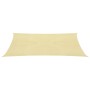 Beige HDPE sail shade 160 g/m² 2.5x5 m by , Umbrellas - Ref: Foro24-311126, Price: 31,58 €, Discount: %