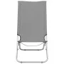 Sillas de playa plegables 2 unidades tela gris de , Sillas de jardín - Ref: Foro24-310377, Precio: 86,95 €, Descuento: %
