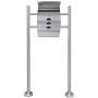 Mailbox with stainless steel bracket by , mailboxes - Ref: Foro24-271744, Price: 94,73 €, Discount: %