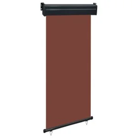 Brown balcony side awning 105x250 cm by , Umbrellas - Ref: Foro24-48417, Price: 73,85 €, Discount: %
