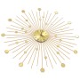 Goldene Metallwanduhr 70 cm von vidaXL, Wanduhren - Ref: Foro24-283862, Preis: 86,31 €, Rabatt: %