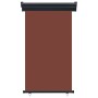 Toldo lateral de balcón marrón 105x250 cm de , Sombrillas - Ref: Foro24-48417, Precio: 63,23 €, Descuento: %
