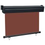 Toldo lateral de balcón marrón 105x250 cm de , Sombrillas - Ref: Foro24-48417, Precio: 63,23 €, Descuento: %