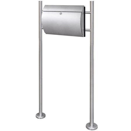 Briefkasten mit Edelstahlhalterung von , Postfächer - Ref: Foro24-271745, Preis: 98,63 €, Rabatt: %