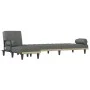 L-förmiges Schlafsofa aus dunkelgrauem Stoff, 260 x 140 x 70 cm von , Sofas - Ref: Foro24-3157273, Preis: 461,80 €, Rabatt: %