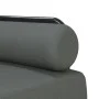 L-förmiges Schlafsofa aus dunkelgrauem Stoff, 260 x 140 x 70 cm von , Sofas - Ref: Foro24-3157273, Preis: 461,80 €, Rabatt: %