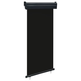 Schwarze Balkon-Seitenmarkise 105x250 cm von , Sonnenschirme - Ref: Foro24-48412, Preis: 64,78 €, Rabatt: %