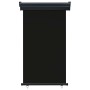 Black balcony side awning 105x250 cm by , Umbrellas - Ref: Foro24-48412, Price: 64,78 €, Discount: %