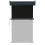 Black balcony side awning 105x250 cm by , Umbrellas - Ref: Foro24-48412, Price: 64,78 €, Discount: %