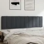 Dunkelgraues, samtgepolstertes Kopfteil 180 cm von , Kopf- und Fußteile - Ref: Foro24-374682, Preis: 65,04 €, Rabatt: %