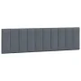 Dunkelgraues, samtgepolstertes Kopfteil 180 cm von , Kopf- und Fußteile - Ref: Foro24-374682, Preis: 65,04 €, Rabatt: %