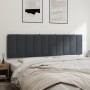 Dunkelgraues, samtgepolstertes Kopfteil 180 cm von , Kopf- und Fußteile - Ref: Foro24-374682, Preis: 68,09 €, Rabatt: %