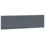 Dunkelgraues, samtgepolstertes Kopfteil 180 cm von , Kopf- und Fußteile - Ref: Foro24-374682, Preis: 65,04 €, Rabatt: %