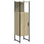 Engineered wood bathroom cabinet in Sonoma oak, 33x33x120.5 cm by , Dressing tables - Ref: Foro24-842467, Price: 76,57 €, Dis...