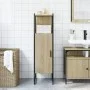Engineered wood bathroom cabinet in Sonoma oak, 33x33x120.5 cm by , Dressing tables - Ref: Foro24-842467, Price: 76,57 €, Dis...