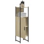 Armario de baño madera ingeniería roble Sonoma 33x33x120,5 cm de , Tocadores - Ref: Foro24-842467, Precio: 78,12 €, Descuento: %
