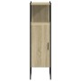 Armario de baño madera ingeniería roble Sonoma 33x33x120,5 cm de , Tocadores - Ref: Foro24-842467, Precio: 78,12 €, Descuento: %