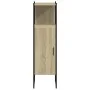 Engineered wood bathroom cabinet in Sonoma oak, 33x33x120.5 cm by , Dressing tables - Ref: Foro24-842467, Price: 76,57 €, Dis...