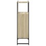 Armario de baño madera ingeniería roble Sonoma 33x33x120,5 cm de , Tocadores - Ref: Foro24-842467, Precio: 78,01 €