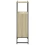 Engineered wood bathroom cabinet in Sonoma oak, 33x33x120.5 cm by , Dressing tables - Ref: Foro24-842467, Price: 76,57 €, Dis...