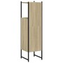 Armario de baño madera ingeniería roble Sonoma 33x33x120,5 cm de , Tocadores - Ref: Foro24-842467, Precio: 78,12 €, Descuento: %
