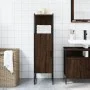 Armario de baño madera ingeniería marrón roble 33x33x120,5 cm de , Tocadores - Ref: Foro24-842470, Precio: 71,01 €, Descuento: %