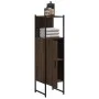 Armario de baño madera ingeniería marrón roble 33x33x120,5 cm de , Tocadores - Ref: Foro24-842470, Precio: 71,01 €, Descuento: %