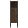 Armario de baño madera ingeniería marrón roble 33x33x120,5 cm de , Tocadores - Ref: Foro24-842470, Precio: 72,30 €, Descuento: %