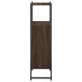 Armario de baño madera ingeniería marrón roble 33x33x120,5 cm de , Tocadores - Ref: Foro24-842470, Precio: 72,30 €, Descuento: %