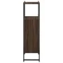 Badezimmerschrank aus braunem Eichenholzwerkstoff, 33 x 33 x 120,5 cm von , Schminktische - Ref: Foro24-842470, Preis: 71,01 ...