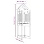Solid pine wood game tower 52.5x110.5x214 cm by , Swings and play structures - Ref: Foro24-826583, Price: 136,75 €, Discount: %