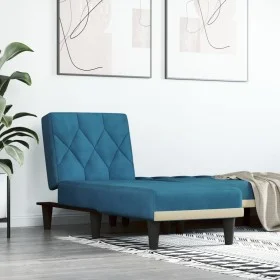 Diwansofa aus blauem Samt von , Tagesbetten - Ref: Foro24-352859, Preis: 151,76 €, Rabatt: %