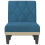Blue Velvet Divan Sofa by , Daybeds - Ref: Foro24-352859, Price: 145,38 €, Discount: %