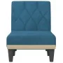 Blue Velvet Divan Sofa by , Daybeds - Ref: Foro24-352859, Price: 151,76 €, Discount: %