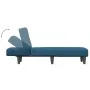 Blue Velvet Divan Sofa by , Daybeds - Ref: Foro24-352859, Price: 151,76 €, Discount: %