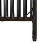 4-panel black synthetic rattan screen by , Room dividers - Ref: Foro24-365392, Price: 111,93 €, Discount: %