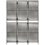 Grauer 3-teiliger Paravent aus synthetischem Rattan von , Raumteiler - Ref: Foro24-365390, Preis: 88,08 €, Rabatt: %