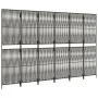 Gray synthetic rattan 6-panel screen by , Room dividers - Ref: Foro24-365386, Price: 159,01 €, Discount: %