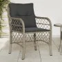 Sillones de jardín con cojines 2 uds ratán sintético gris de , Sillas de jardín - Ref: Foro24-365158, Precio: 193,84 €, Descu...