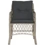 Sillones de jardín con cojines 2 uds ratán sintético gris de , Sillas de jardín - Ref: Foro24-365158, Precio: 193,84 €, Descu...