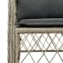 Sillones de jardín con cojines 2 uds ratán sintético gris de , Sillas de jardín - Ref: Foro24-365158, Precio: 193,84 €, Descu...