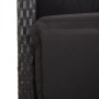 5-teiliges Gartenmöbel-Set mit schwarzen synthetischen Rattankissen von , Gartensets - Ref: Foro24-3212531, Preis: 584,99 €, ...