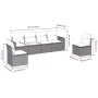 Garden sofa set with cushions 6 pieces beige synthetic rattan by , Modular outdoor sofas - Ref: Foro24-3251145, Price: 408,52...