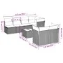 Garden sofa set with beige cushions 8 pcs PE rattan by , Garden sets - Ref: Foro24-3249137, Price: 521,55 €, Discount: %